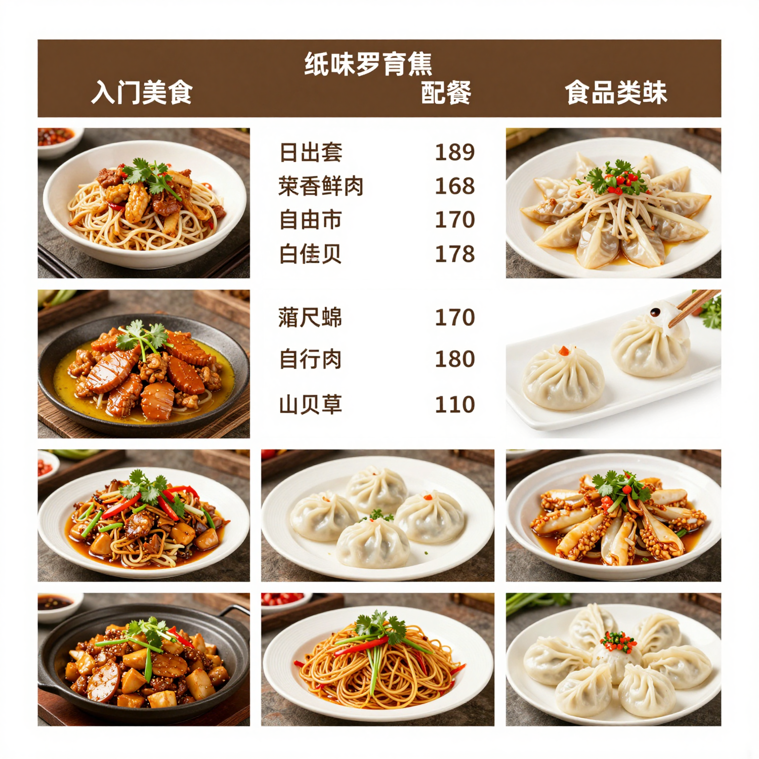 Buffet Comparison