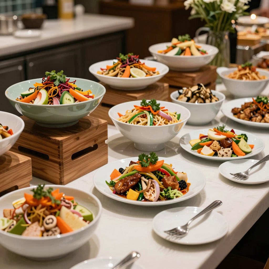 Buffet Restaurant Setup