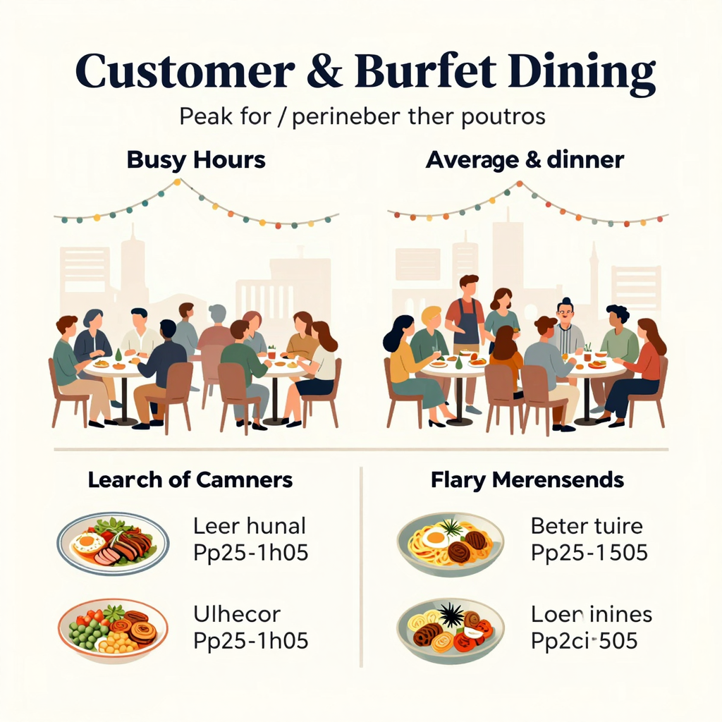 Buffet Customer Preferences Infographic