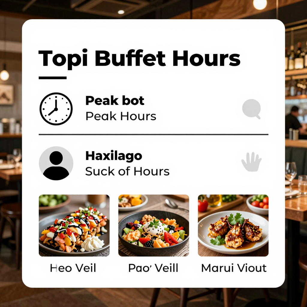 Tips for Setting Buffet Hours