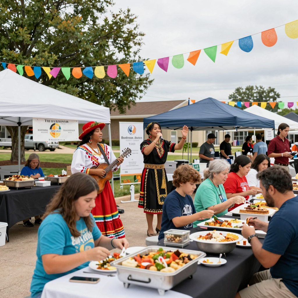 A vibrant community event at China Buffet Burleson
