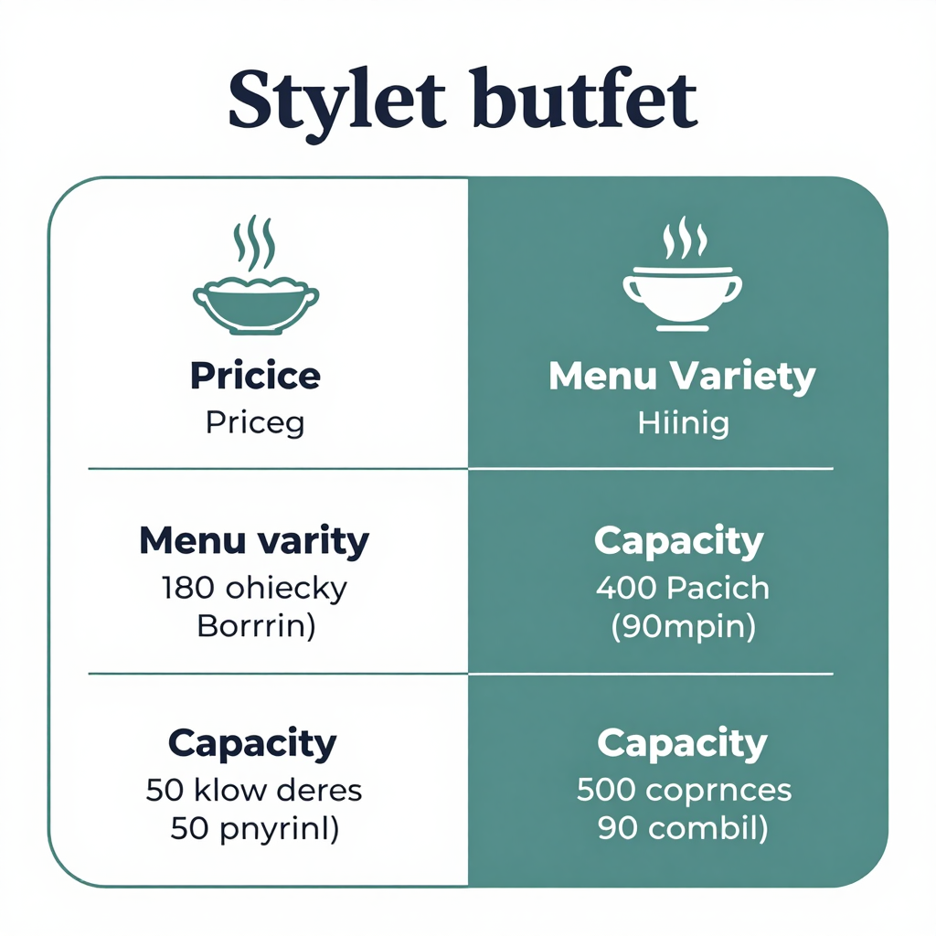 Buffet Options Comparison