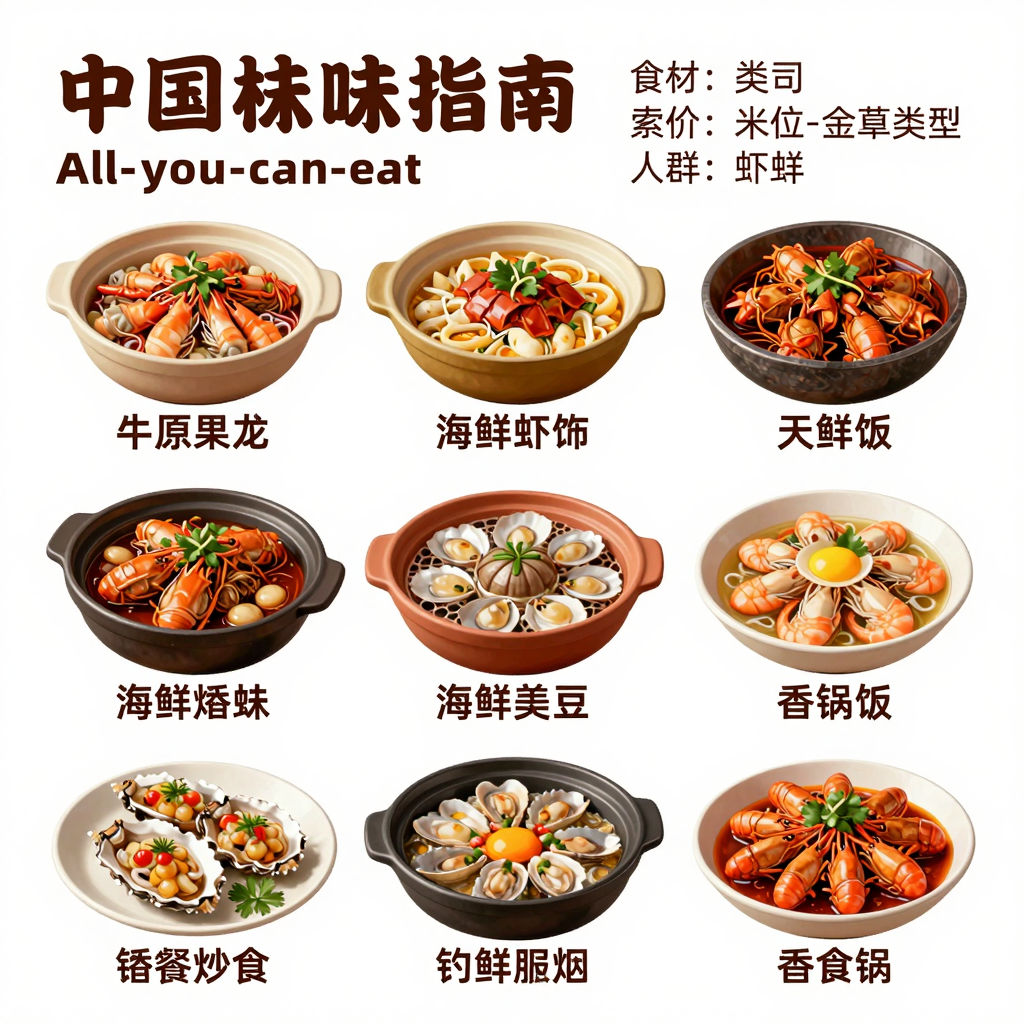 Buffet Types in China