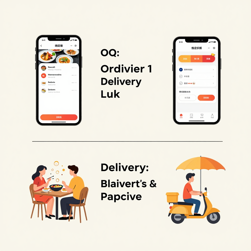 Step-by-step guide for ordering delivery