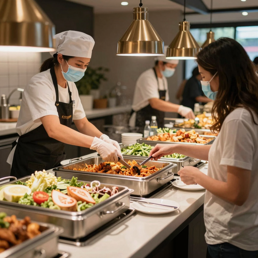 Learn more about health and safety at buffets