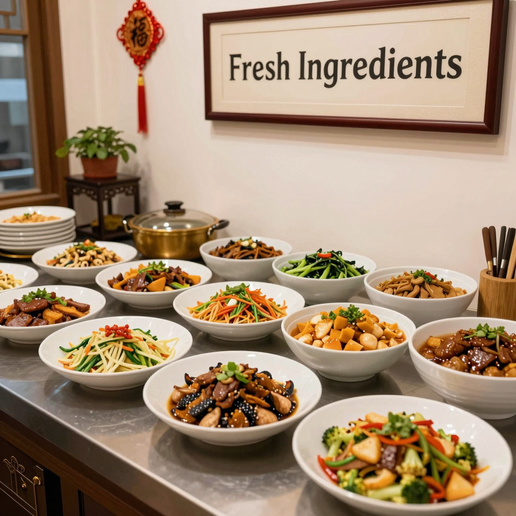 China Buffet Dishes
