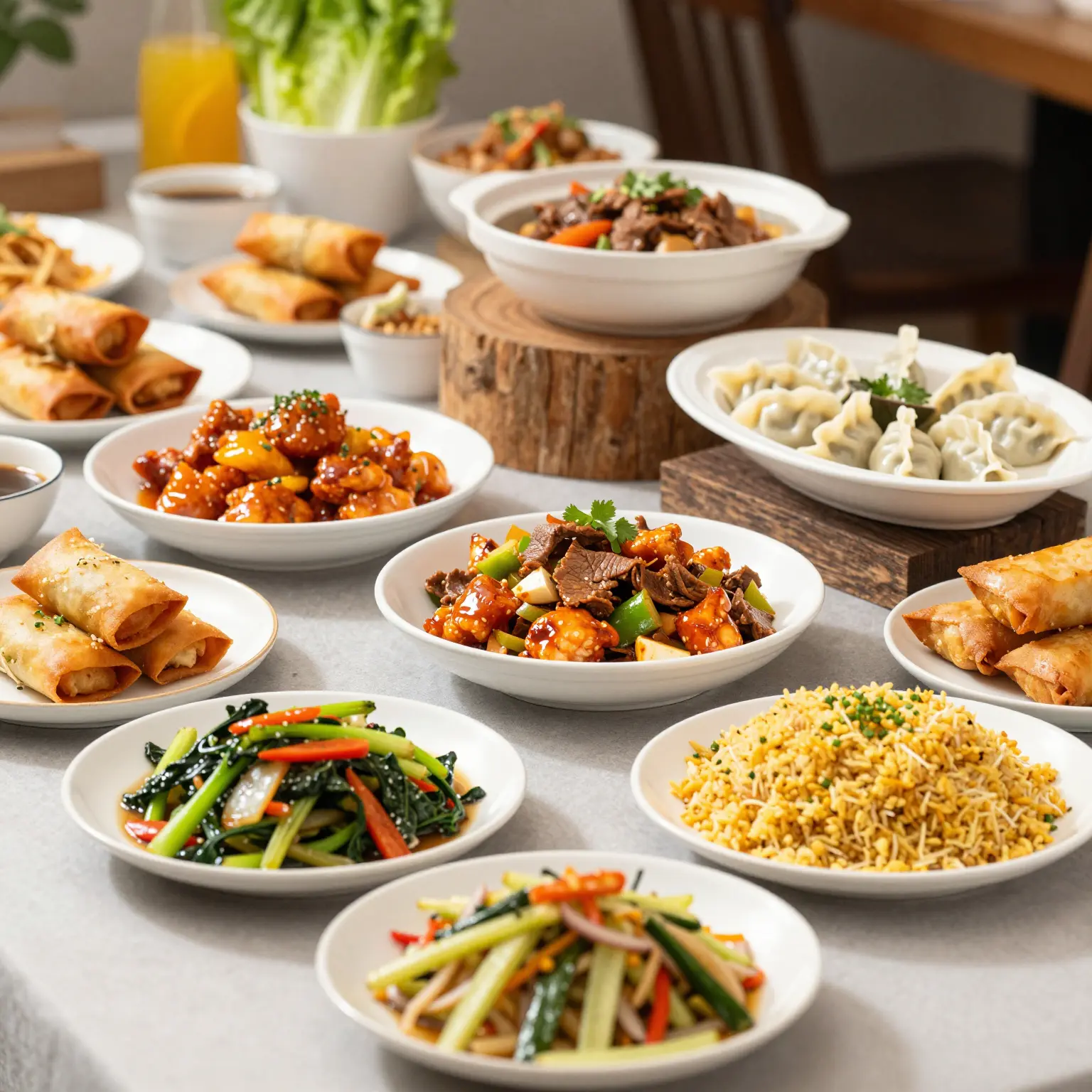 Buffet Dishes