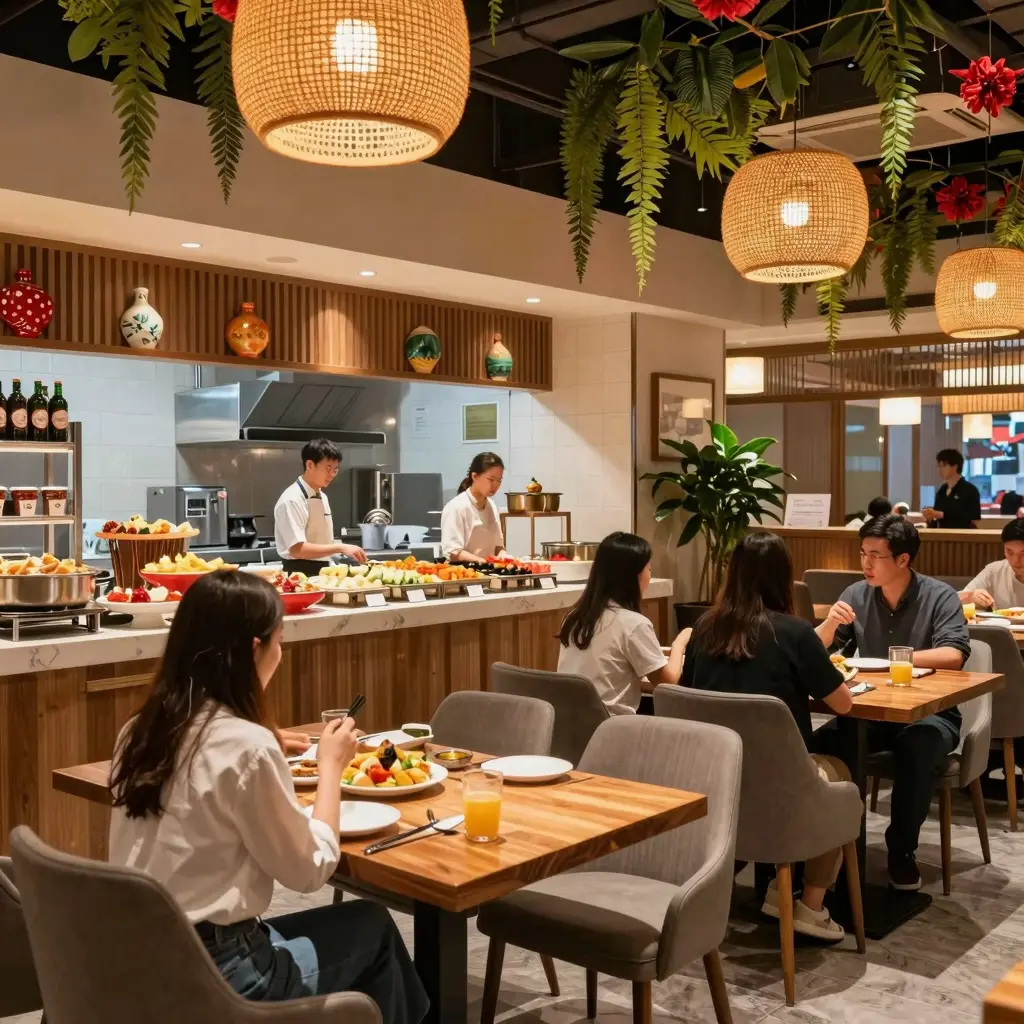 China Buffet Interior