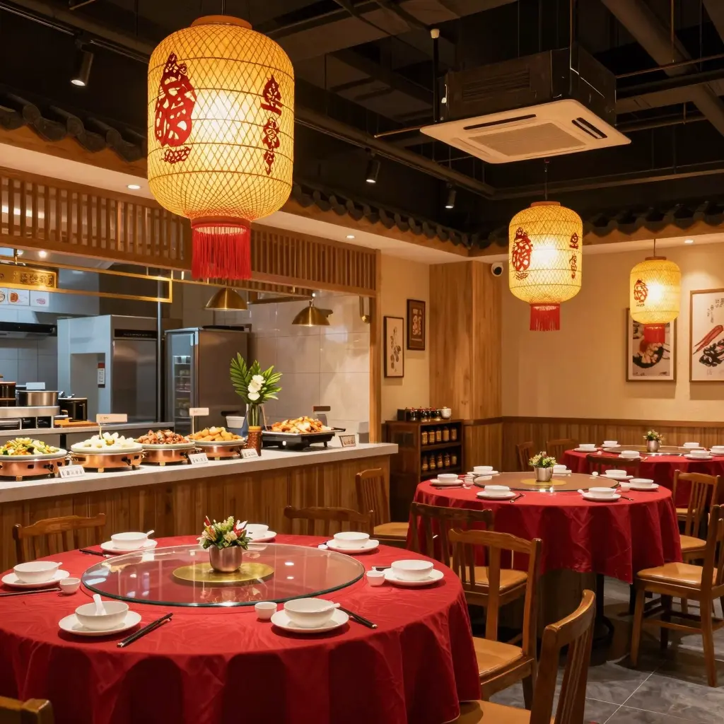 Interior of China Buffet King
